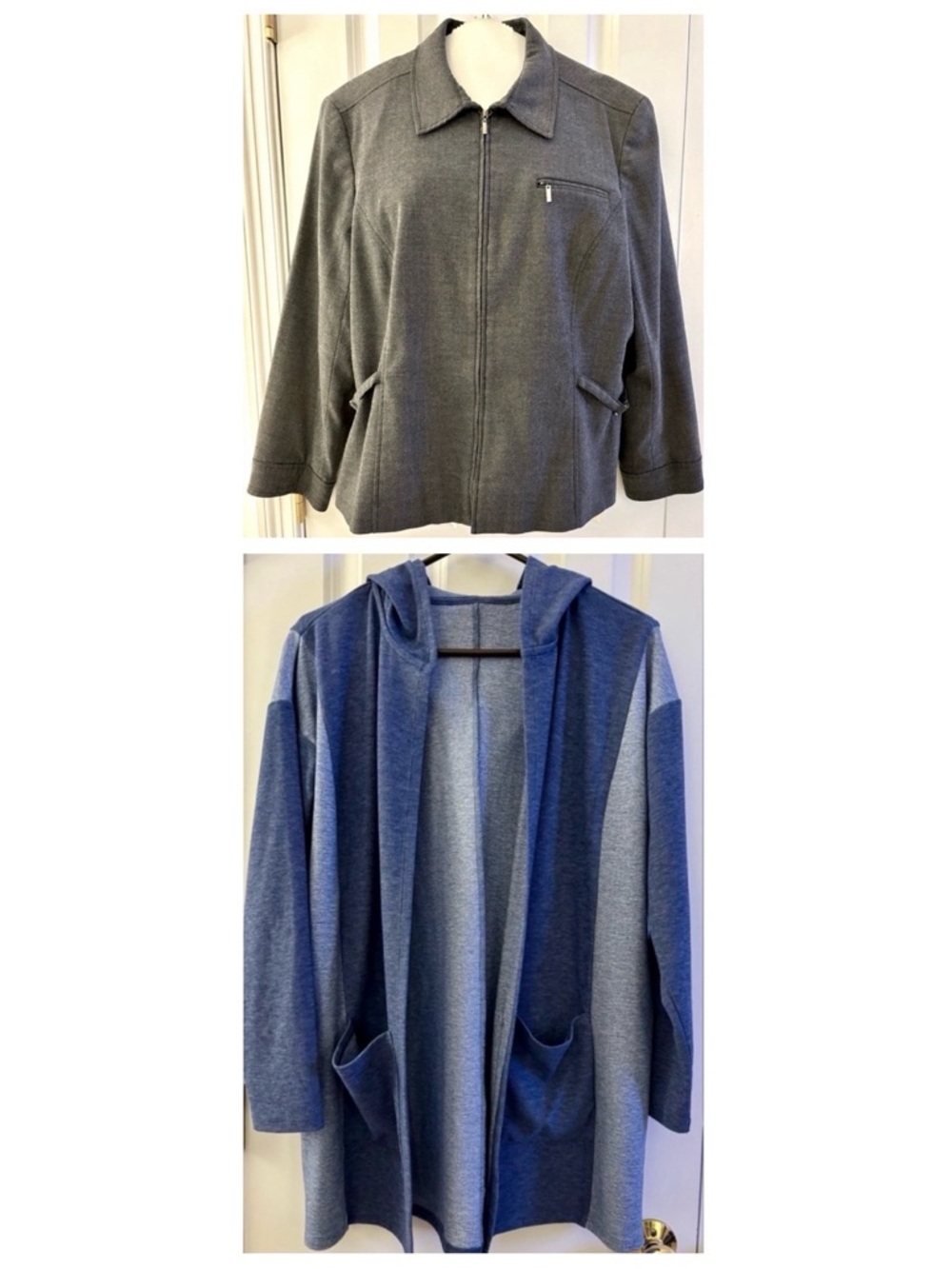 AnyBody / Norton McNaughton 2-Pc Overpiece Layering Bundle 1X Value = $118